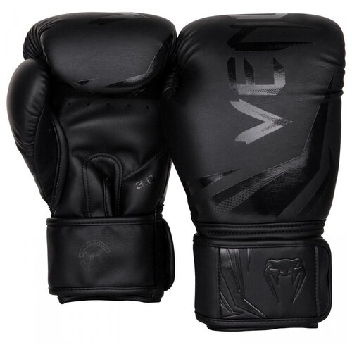 фото Venum боксерские тренировочные перчатки challenger 3.0 черные