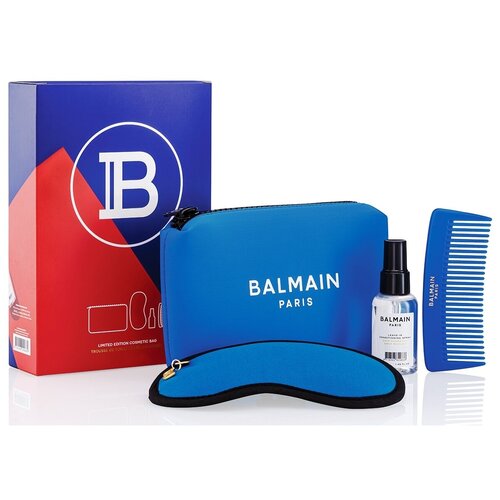 фото Balmain limited edition cosmetic bag /косметичка с наполнением