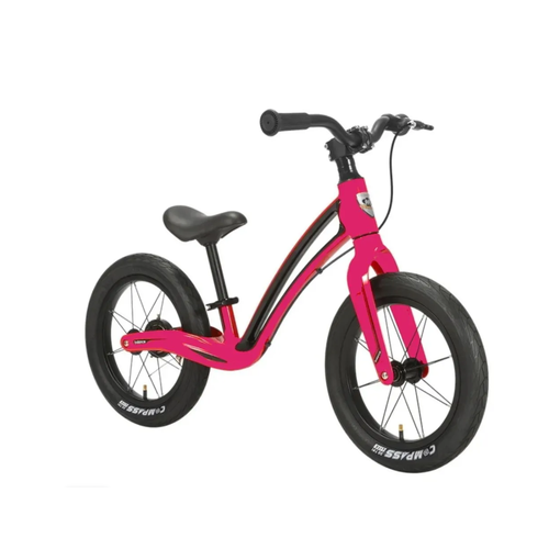 фото Беговел с тормозами montasen alloy children's toy scooter 14 inch (pink)