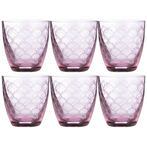 фото Набор стаканов bohemia crystal для виски elisabeth = purple smoke из 6 шт. 300 мл h = 9 см (674-742)