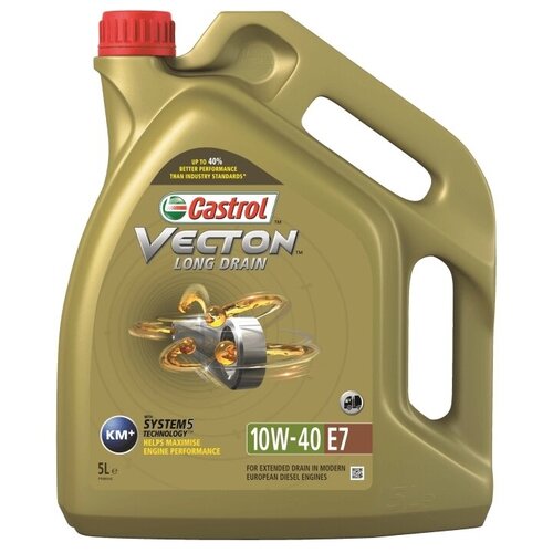 фото Castrol castrol масло мотор. vecton long drain 10w-40 e7 (5 л.)