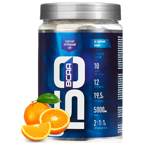 фото Изотоник rline isotonic bcaa, апельсин, 450 гр. спортивный напиток + витамины с бцаа rlinesportnutrition