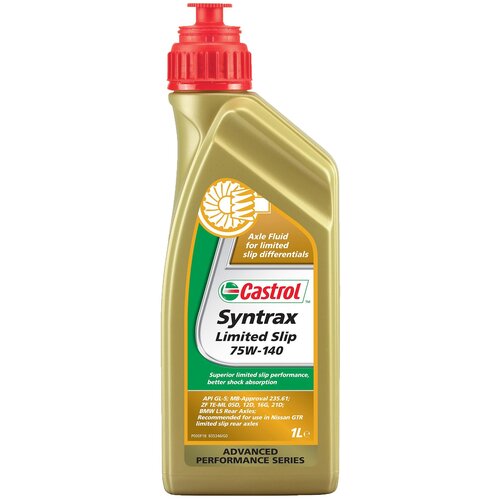 фото Масло трансмиссионное castrol syntrax limited slip, 75w-140, 1 л