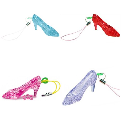 фото Конструктор 3d christal mini туфля- брелок ( разноцветные) shenzhen toys
