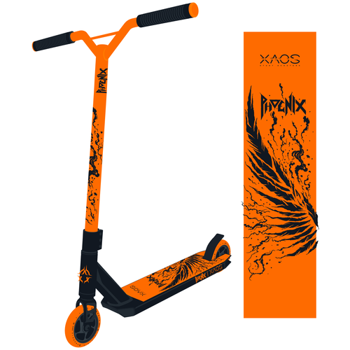фото Самокат трюковый phoenix black 100 мм ridex