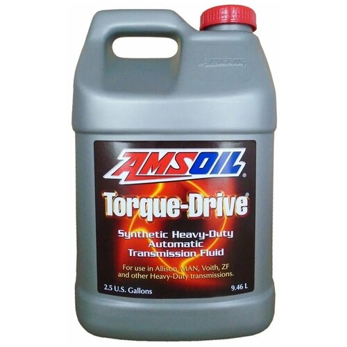 фото Трансмиссионное масло amsoil torque-drive synthetic automatic transmission fluid, 3,78л