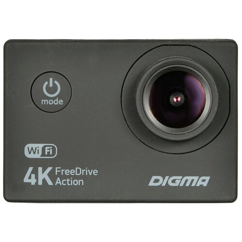 фото Видеорегистратор digma freedrive action 4k wifi, черный