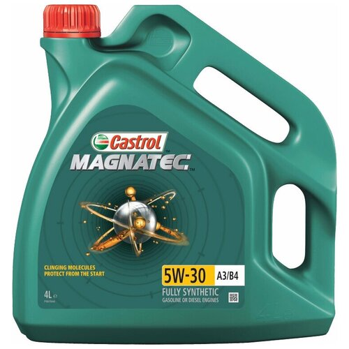 фото Синтетическое моторное масло castrol magnatec 5w-30 а3/в4, 60 л