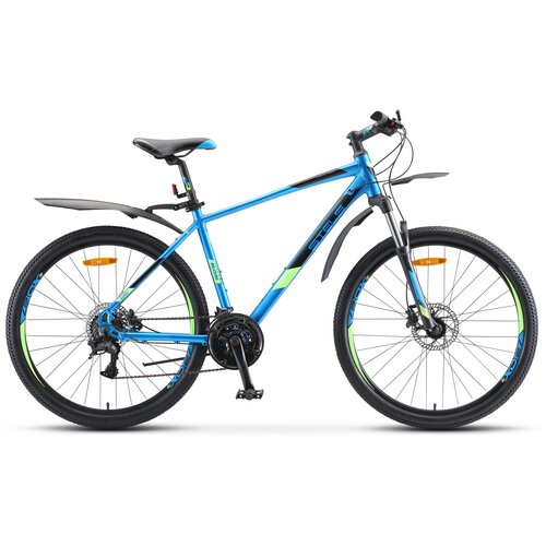 фото Горный (mtb) велосипед stels navigator 645 d 26 v020 (2020) рама 16" синий