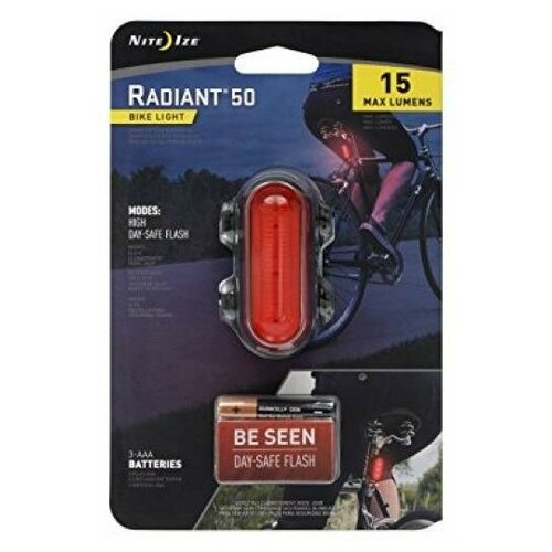 фото Велосипедный фонарь nite ize radiant 50 bike light red