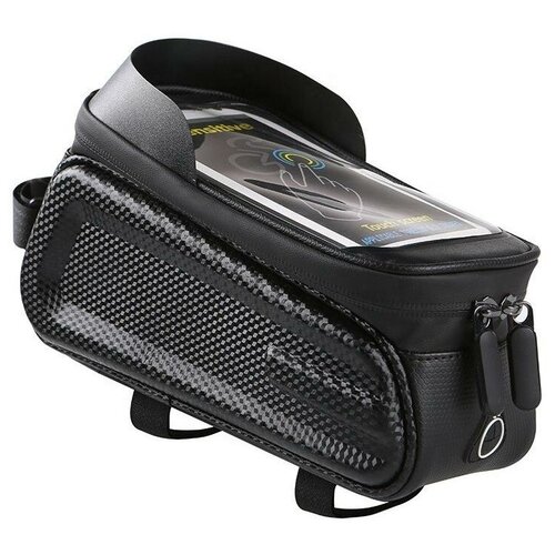 фото Велосипедная сумка eva case bicycle phone bag для смартфона 6.2' (black)