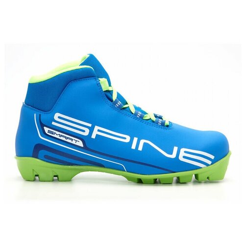 фото Ботинки лыжные nnn spine smart модель 357/2 (серия touring), синие/зеленые, размер 31