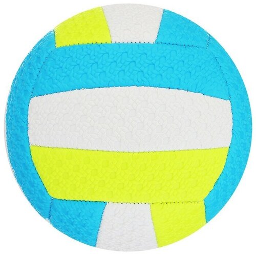 фото Мяч волейбольный детский, пвх, машинная сшивка, 18 панелей, размер 2, цвета микс