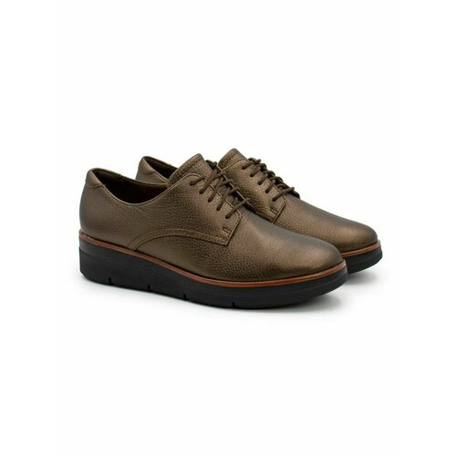фото Туфли clarks, размер 4,5d uk, золотой