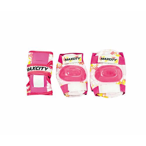 фото Защита роликовая maxcity teddy р. м, pink