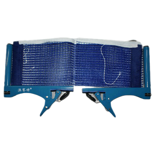 фото Сетка для пинг понга , синего цвета (с металлическими стойками в коробке) sprinter