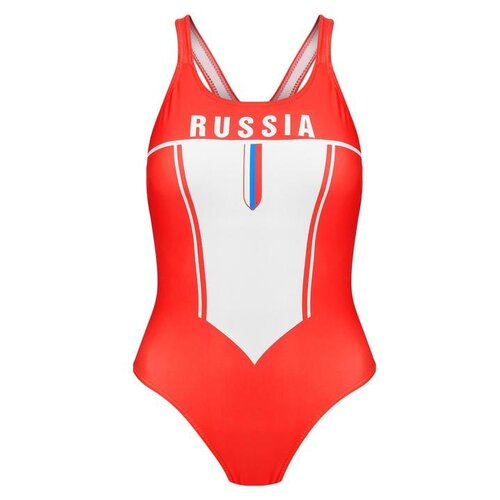 фото Купальник спортивный, слитный, женский russia, размер 46 onlitop