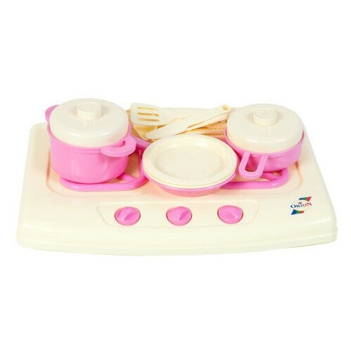 фото Игровой набор orion toys маленькая хозяюшка 853 розовый/белый