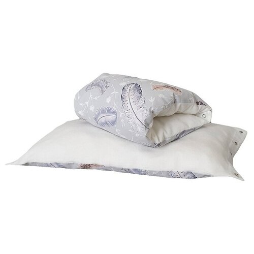 фото Подушка-трансформер на руку для кормления и укачивания ti amo мама magic pillow, перья-молочный ti amo mama