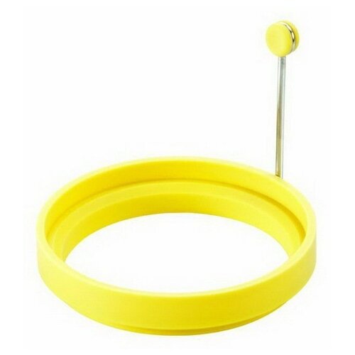фото Кольцо силиконовое для жарки lodge, 10 см, желтое