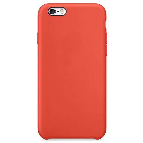 фото Силиконовый чехол silicone case для iphone 6 / 6s, оранжевый grand price