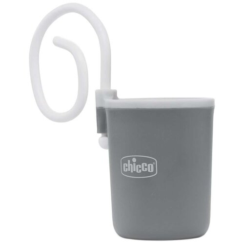 фото Chicco держатель для чашки на коляску серый
