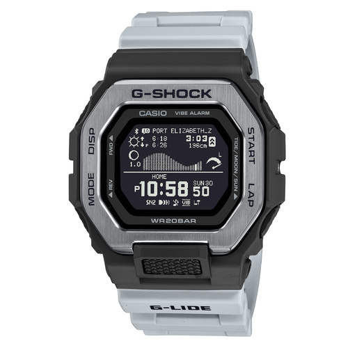 фото Наручные часы casio g-shock gbx-100tt-8, белый, серый