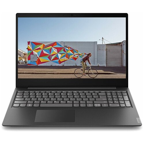 фото 15.6" ноутбук lenovo ideapad s145-15iil (1920x1080, intel core i3 1.2 ггц, ram 4 гб, ssd 512 гб, dos), 81w800hhrk, granite black