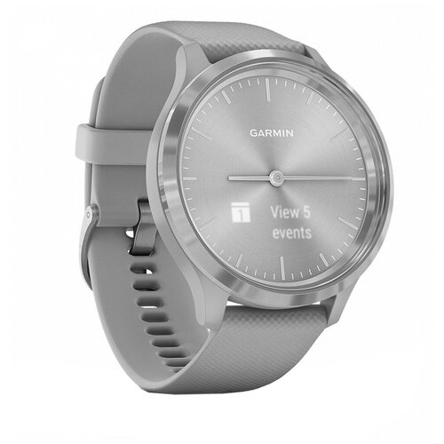 Умные часы Garmin Vivomove 3, серый/серебристый умные часы garmin forerunner 245 черный серый