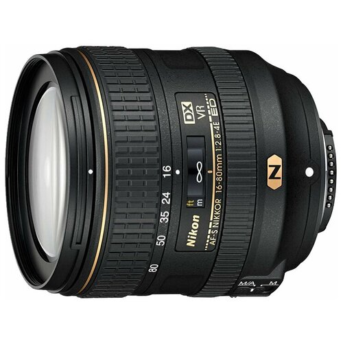Объектив Nikon 16-80mm f/2.8-4E ED VR AF-S DX Nikkor объектив nikkor af s 70 300mm f 4 5 5 6g if ed vr zoom