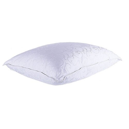 фото Пуховая подушка традиционная классика (белый), подушка 50x70 высокая natures