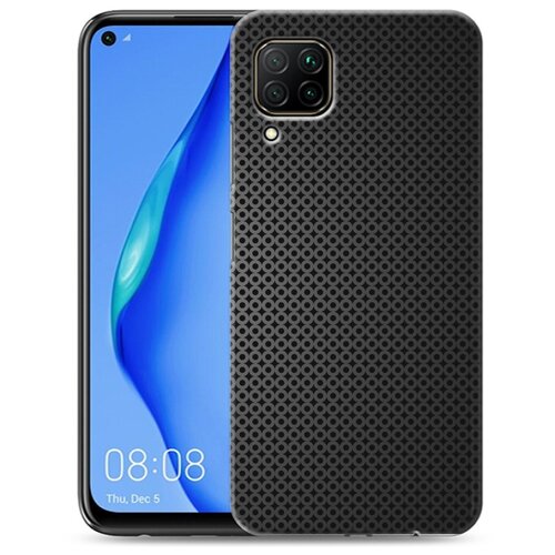 фото Дизайнерский пластиковый чехол для huawei p40 lite металл 100gadgets