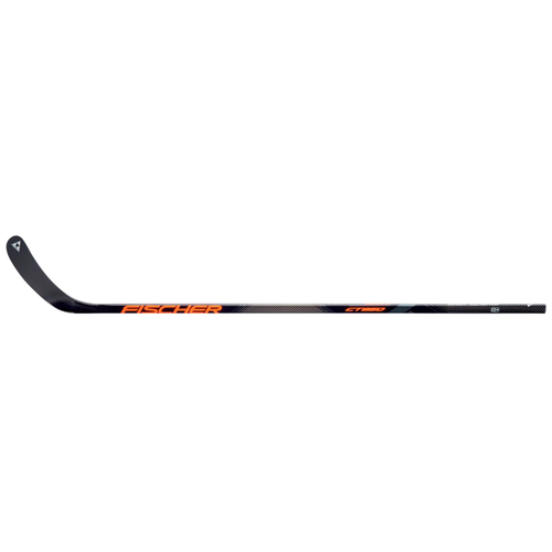 фото Хоккейная клюшка fischer ct850 152 см, p92 (85) правый черный/оранжевый (2018-19)