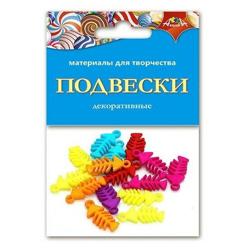 фото Материал декоративный апплика "подвески. рыбья косточка" ктс
