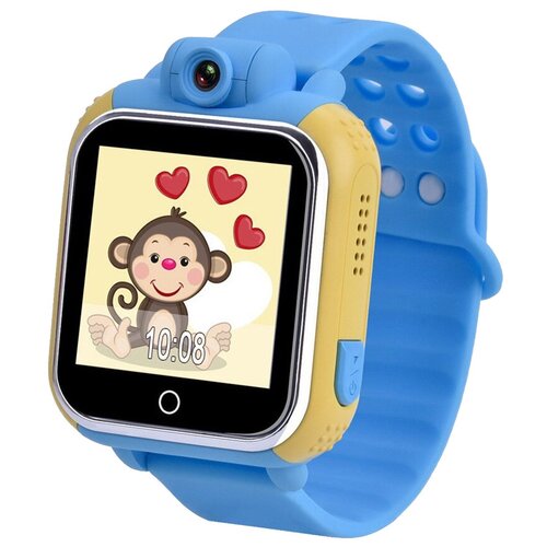 фото Детские умные часы smart baby watch gw1000, голубой