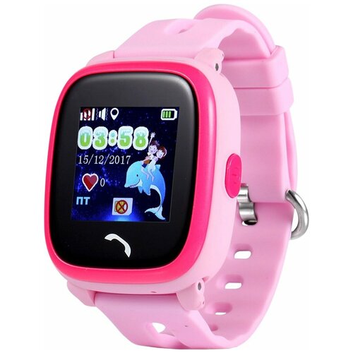 фото Детские умные часы smart baby watch gw400s, розовый