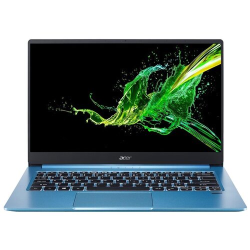 фото 14" ноутбук acer swift 3 sf314-57g-59dk (1920x1080, intel core i5 1 ггц, ram 8 гб, ssd 512 гб, geforce mx350, win10 home), nx.huger.002, голубой