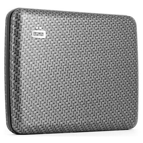 фото Алюминиевый кошелек ogon smart case v2 large, цвет "карбон" (sv2l carbon)