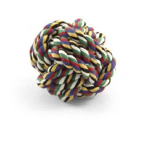 фото 300cq верёвка цветная мяч 5см/12/ triol