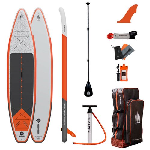 фото Доска sup надувная shark touring xplor 11'8"x30"x6" 2022