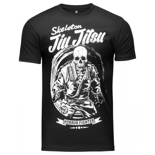 фото Футболка athletic pro. skeleton jiu jitsu black xl