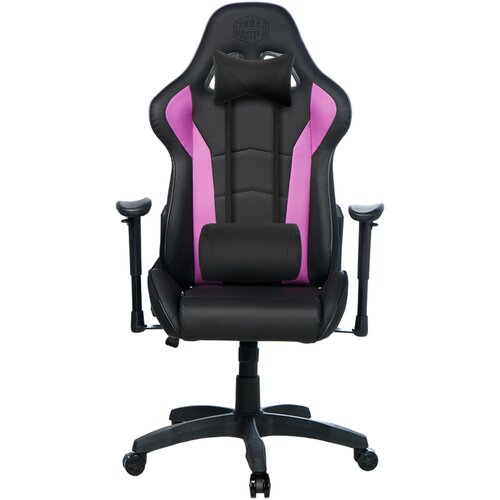 фото Компьютерное кресло cooler master caliber r1 игровое, обивка: искусственная кожа, цвет: черный/белый