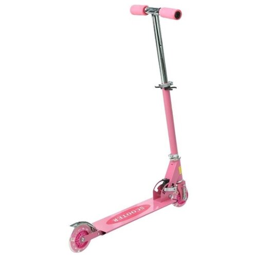 фото Самокат 2-x колесный scoter цвет розовый
