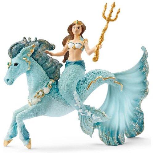 фото Игровой набор schleich русалочка айела на подводной лошади 70594