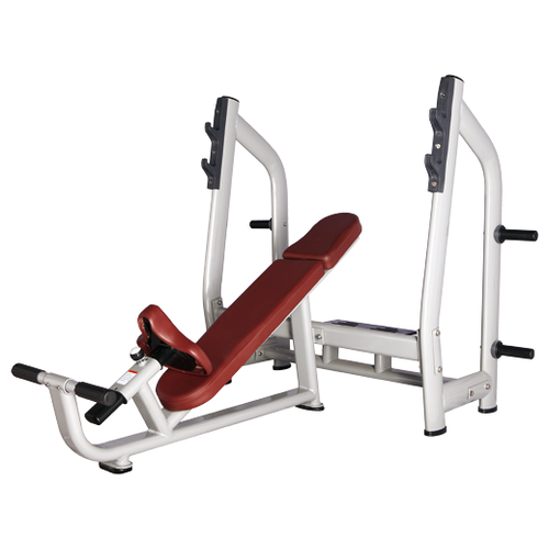 фото Bronze gym h-025 скамья для жима с положительным наклоном (коричневый)
