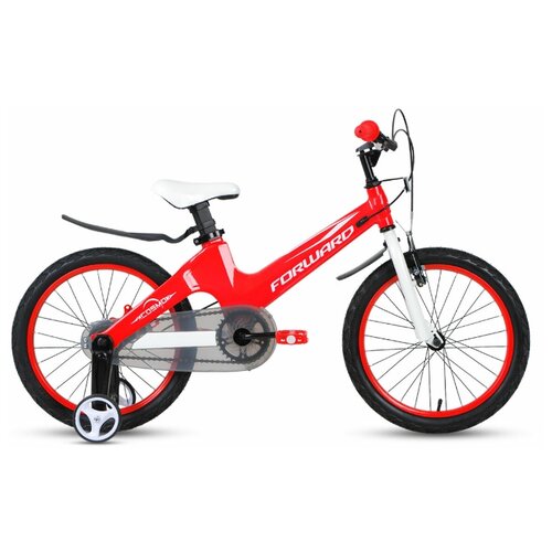 фото Детский велосипед forward cosmo 16 2.0 2021, красный, рама one size