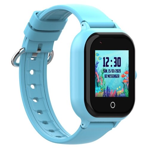 фото Детские умные часы smart baby watch kt24, голубой
