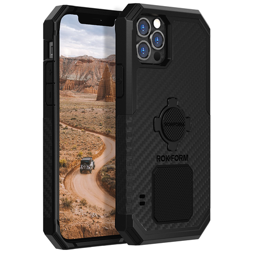 фото Чехол rokform rugged case для iphone 12 / iphone 12 pro чёрный (307301p)