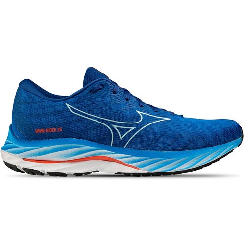 фото Кроссовки беговые mizuno wave rider 26 j1gc2203-05, р.uk11.5, синий