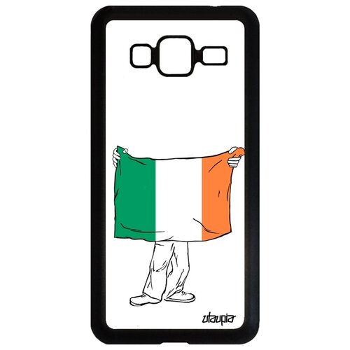 фото Чехол для мобильного galaxy j3 2016, "флаг ирландии с руками" туризм страна utaupia